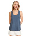 【送料無料】 モッドドック レディース シャツ トップス Curve Hem Scoop Neck Tank Pacific Blue(4)