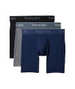 【送料無料】 トミージョン メンズ ボクサーパンツ アンダーウェア 3-Pack Second Skin Modal Boxer Brief Black/Med...