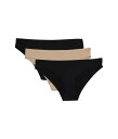 【送料無料】 ハニーデュー レディース パンツ アンダーウェア Skinz Hipster 3-Pack Black/Nude/Blac