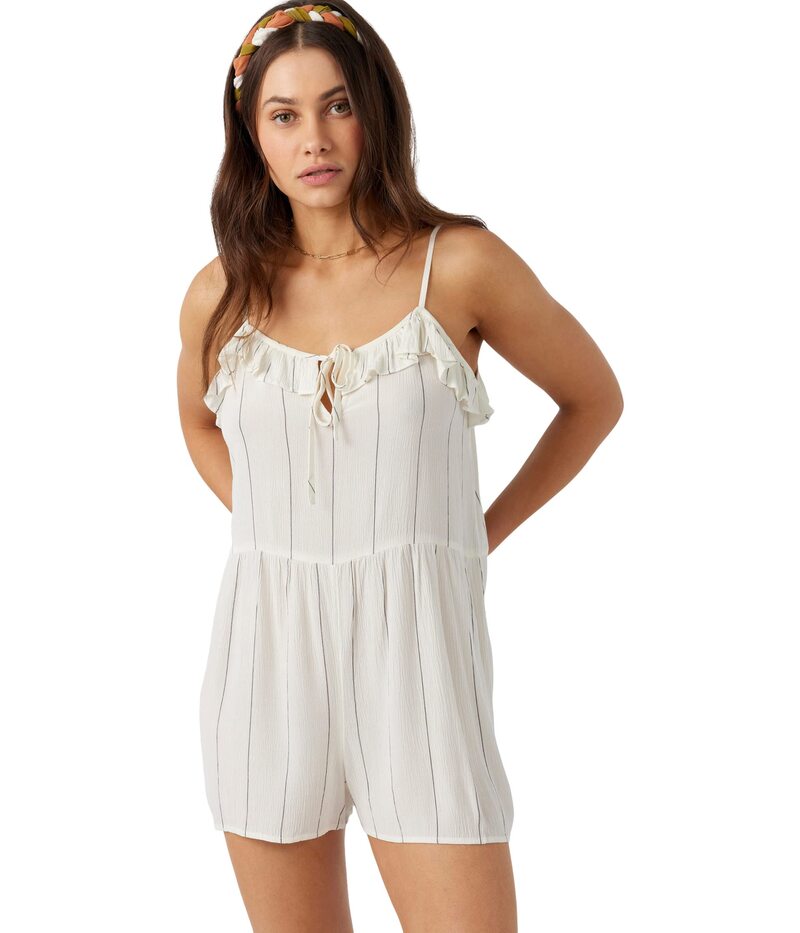 【送料無料】 オニール レディース ジャンプスーツ トップス Garland Romper Winter White