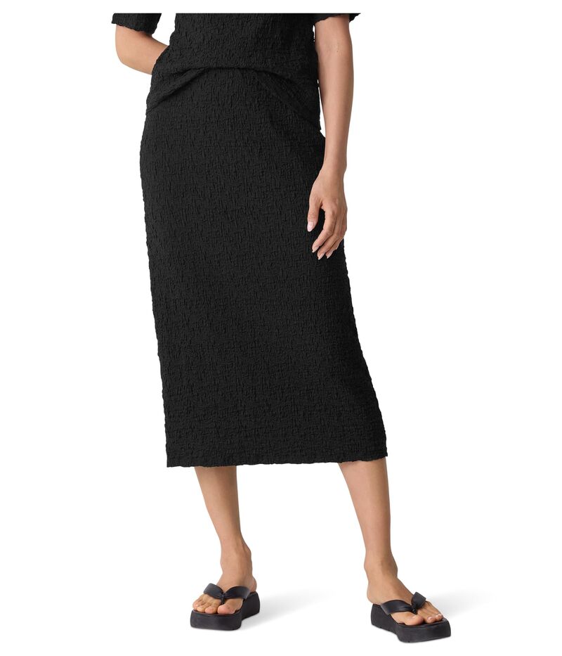 エイリーンフィッシャー レディース ボトムス スカート Eileen Fisher Bubble Jacquard Straight Skirt..