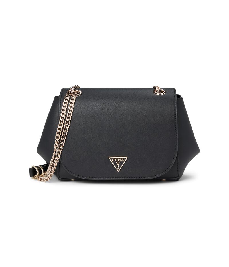 ゲス レディース バッグ ハンドバッグ GUESS Talent Convertible Crossbody Flap Black ブラック