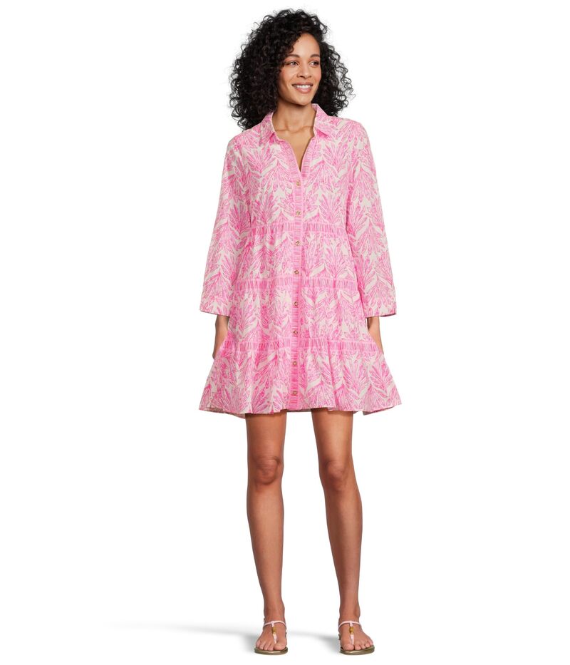 リリーピュリッツァー レディース トップス ワンピース Lilly Pulitzer Angie Dress Pink Bliss Shad ピンク