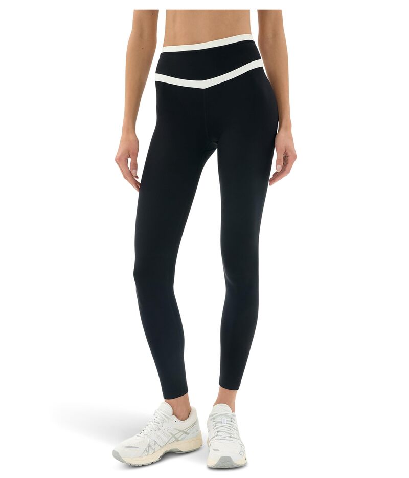 スピリッツフィフティファイブ レディース ボトムス カジュアルパンツ ハイウエスト Splits59 Mason High-Waist Rigor Full Length Black/White ホワイト(4)