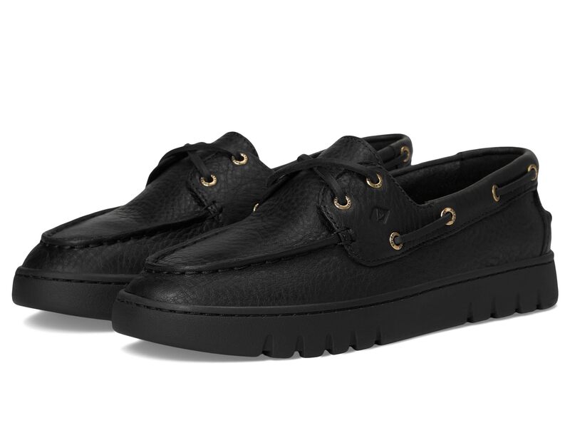 スペリー レディース シューズ デッキシューズ Sperry Keely Boat Black/Black ブラック