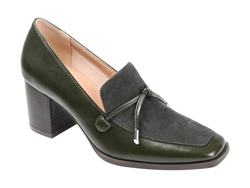 ジュルネ コレクション レディース シューズ スリッポン・ローファー Journee Collection Tru Comfort Foam? Crawford Pump Olive オリーブ