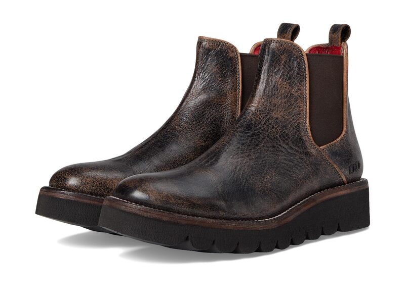 ベッドステュ レディース シューズ ブーツ・レインブーツ Bed Stu Novel Ii Black Lux Tan R ブラック