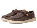 【送料無料】 ヘイデュード メンズ スリッポン・ローファー シューズ Wally Plaid Corduroy Mole Brown/Mult