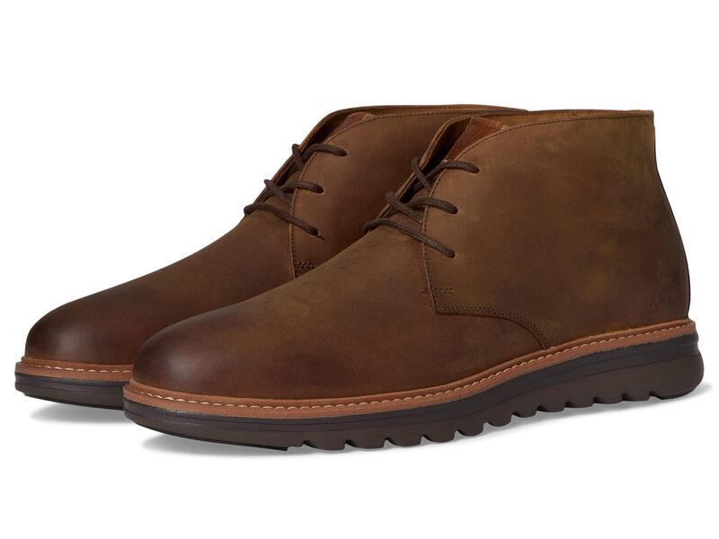 ジョンストンアンドマーフィー メンズ シューズ オックスフォード Johnston & Murphy Braxton Chukka Brown Oiled Ful ブラウン