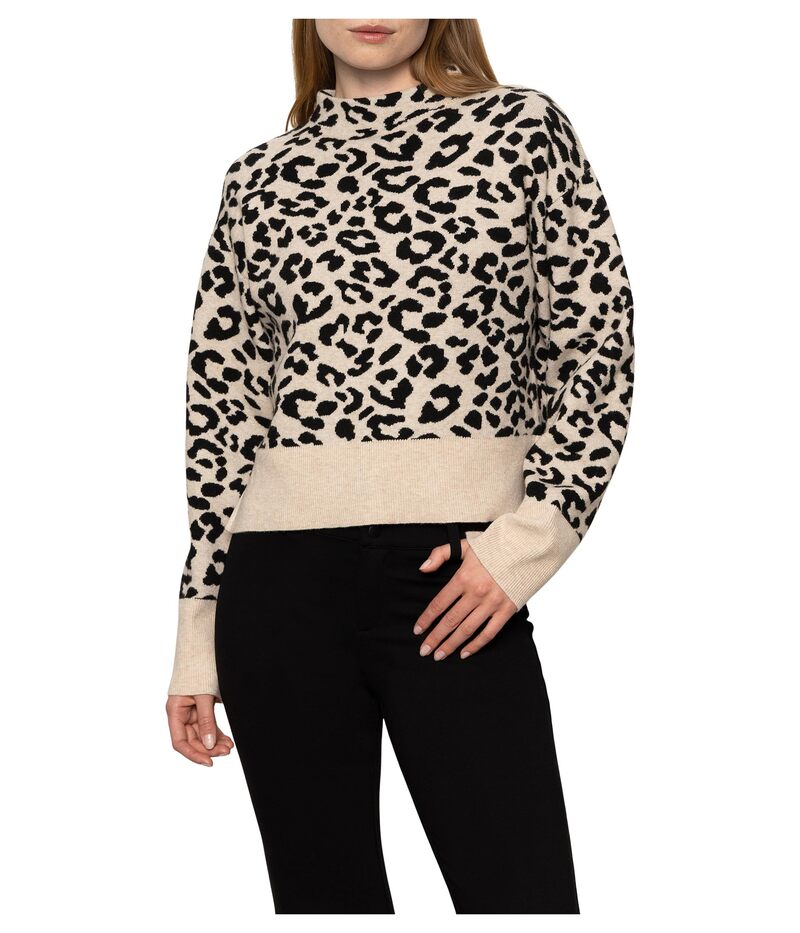 サンクチュアリー レディース アウター ニット・セーター Sanctuary Soft Touch Popover Spots(4)