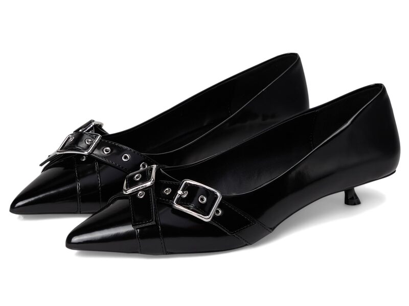 フリーピープル レディース シューズ ヒール Free People So 90s Kitten Heels Black Vegan Lea ブラック