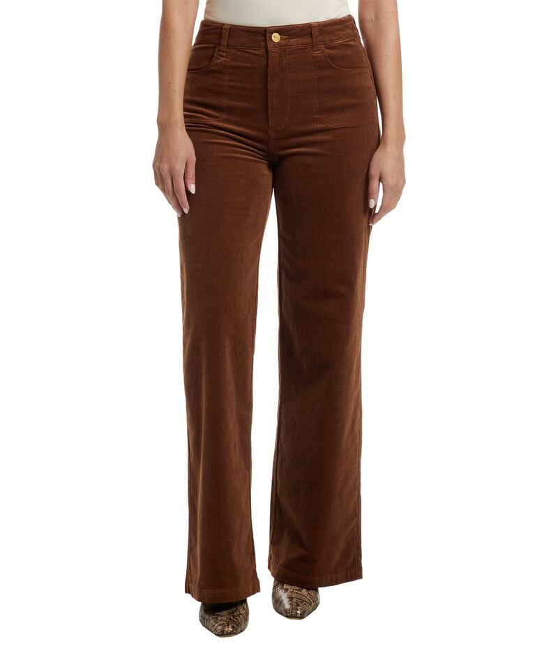 ペイジ レディース ボトムス デニムパンツ Paige Anessa 31 Utility Pockets Maple Brown ブラウン