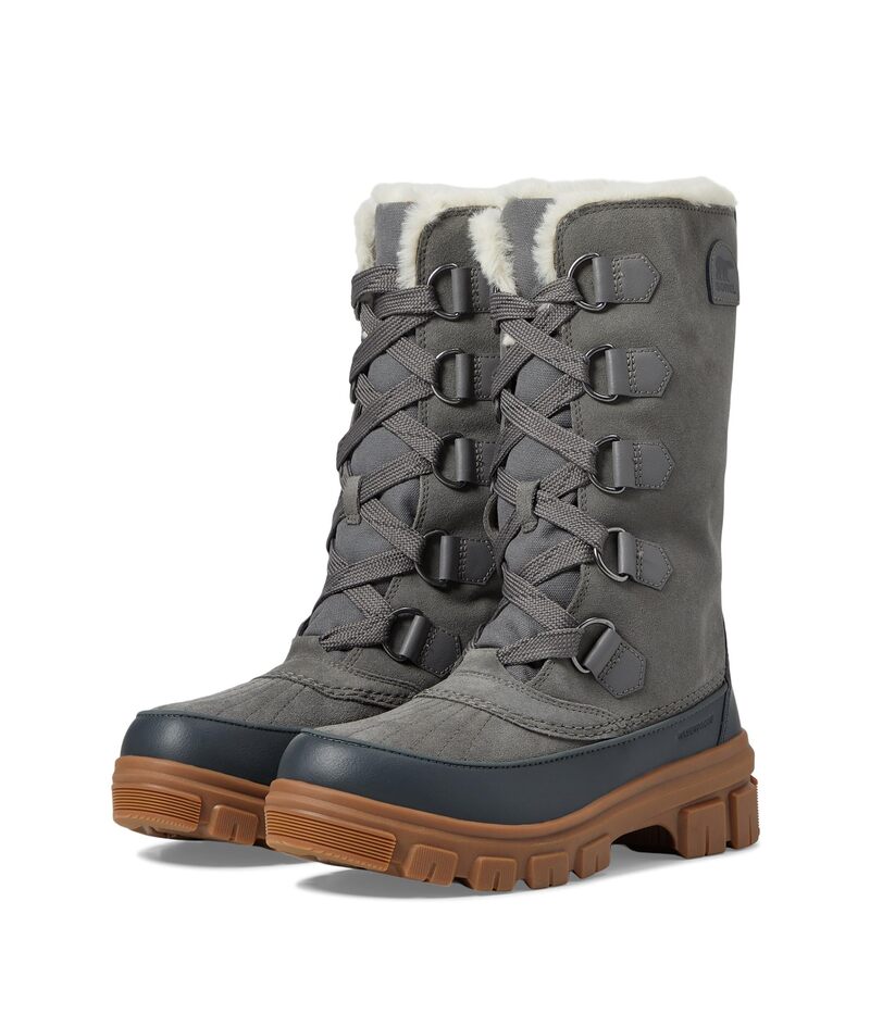 ソレル レディース シューズ ブーツ・レインブーツ トール SOREL Tivoli? V Tall Waterproof Quarry/Gr..
