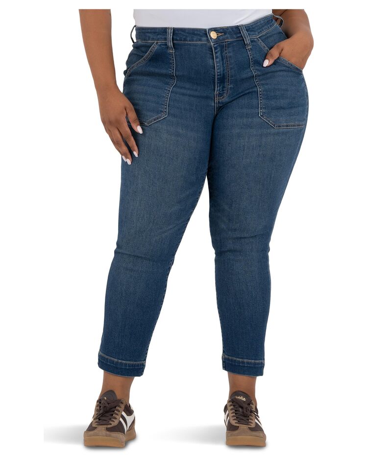 カットフロムザクロス レディース ボトムス デニムパンツ ストレート プラスサイズ KUT from the Kloth..