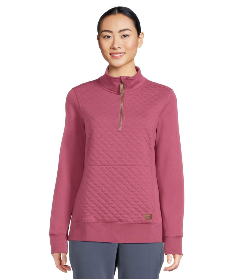 エルエルビーン レディース アウター パーカー・スウェット キルティング シャツ L.L.Bean Quilted Swe..