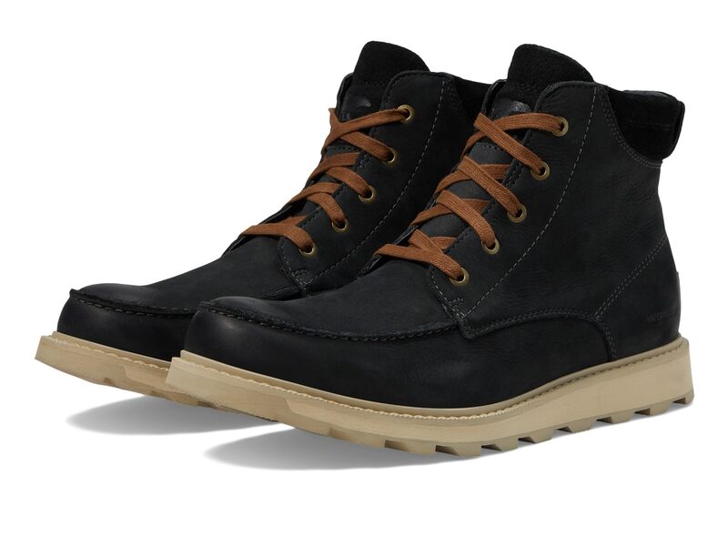 ソレル メンズ シューズ ブーツ・レインブーツ SOREL Madson II Moc Toe Waterproof Coal