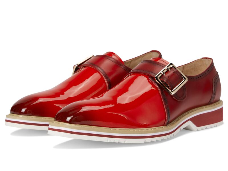 ステイシーアダムス メンズ シューズ オックスフォード モンクストラップ モンク Stacy Adams Bartramonk Strap Red レッド(4.0)
