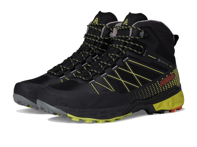 ������ ��� ���塼�� �֡��ġ��쥤��֡��� Asolo Tahoe Mid GTX MM Black/Safetye �֥�å�