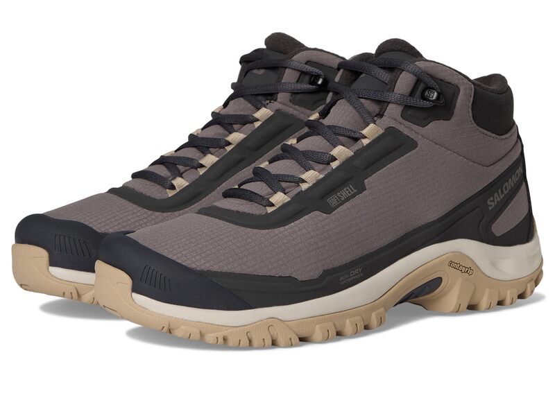 サロモン レディース アンダーウェア 靴下 Salomon Shelter Plum Kitten/Pha プラム