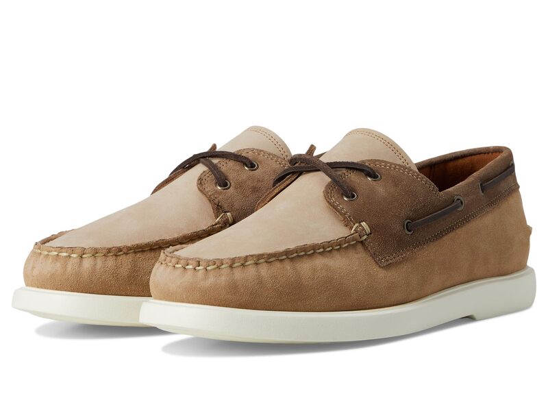アレン エドモンズ メンズ シューズ Allen Edmonds Panama Boat Shoes Bone/Tobacco Le