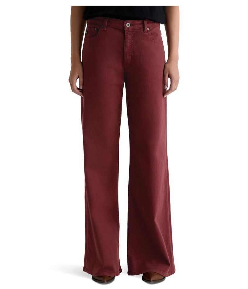 エージージーンズ レディース ボトムス デニムパンツ ワイドレッグ AG Jeansaige Mid Rise Wide Leg Cr..