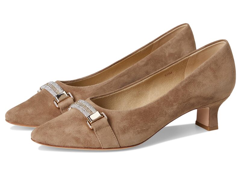 ベネリ レディース シューズ ヒール Vaneli Torey Military Suede