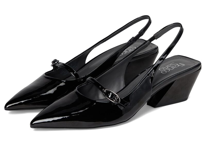 フランコサルト レディース シューズ ヒール Franco Sarto Galin Black Patent Fa ブラック