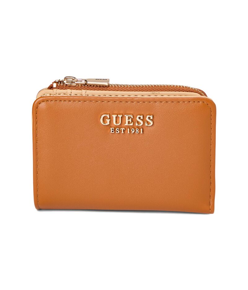 ゲス レディース アクセサリー 財布 GUESS Talent Zip Around Card Case Caramel