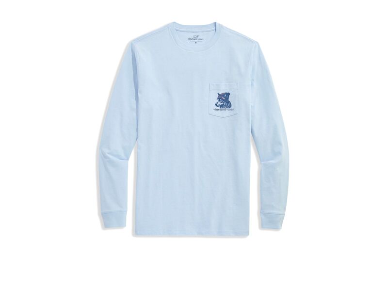 ヴァインヤードヴァインズ メンズ トップス シャツ Vineyard Vines Husky Ski Dog Long Sleeve Pockete..