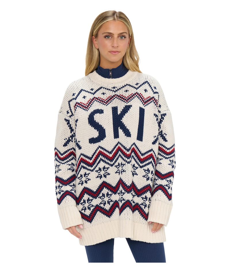 ウミーユアムーム レディース アウター ニット・セーター Show Me Your Mumu Fireside Sweater Cream S..