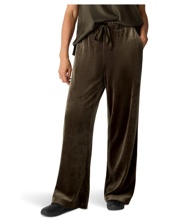 エイリーンフィッシャー レディース ボトムス カジュアルパンツ ニット Eileen Fisher Cozy Velour Kni..