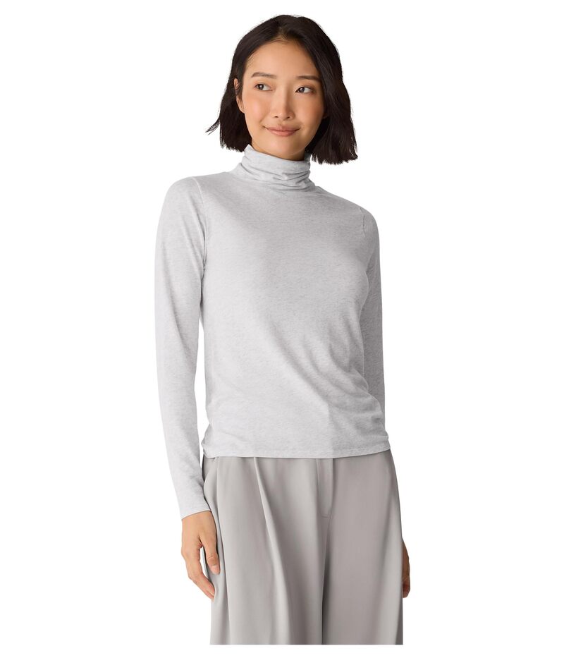 エイリーンフィッシャー レディース トップス シャツ タートルネック シアー ニット Eileen Fisher Mel..