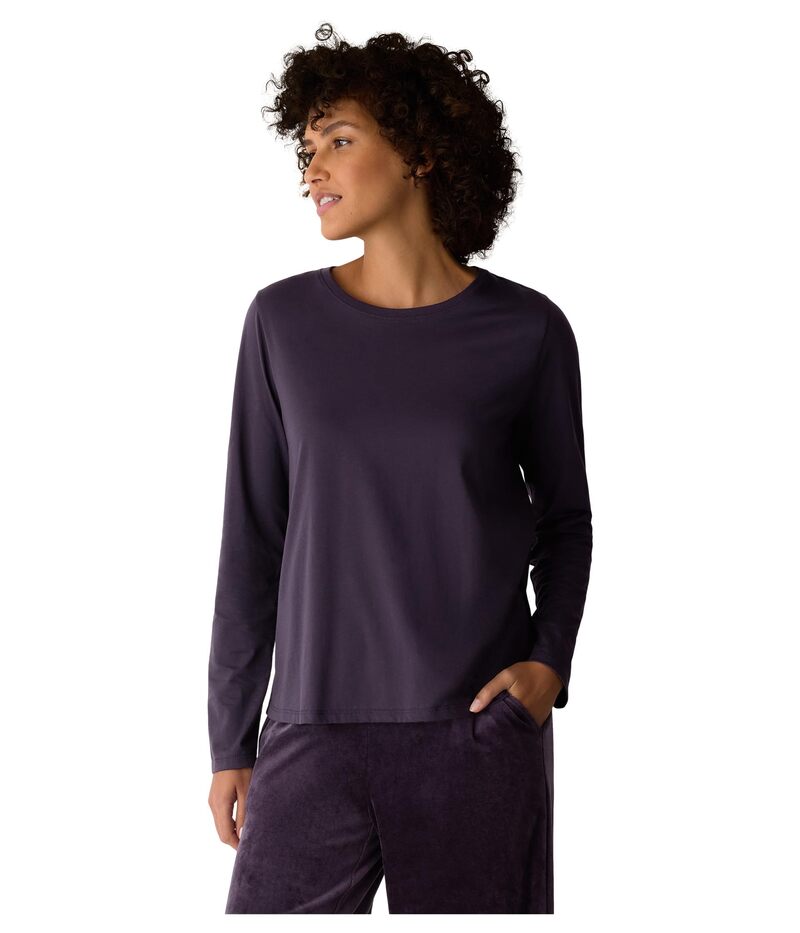 エイリーンフィッシャー レディース トップス シャツ コットン ジャージー Eileen Fisher Organic Pima..