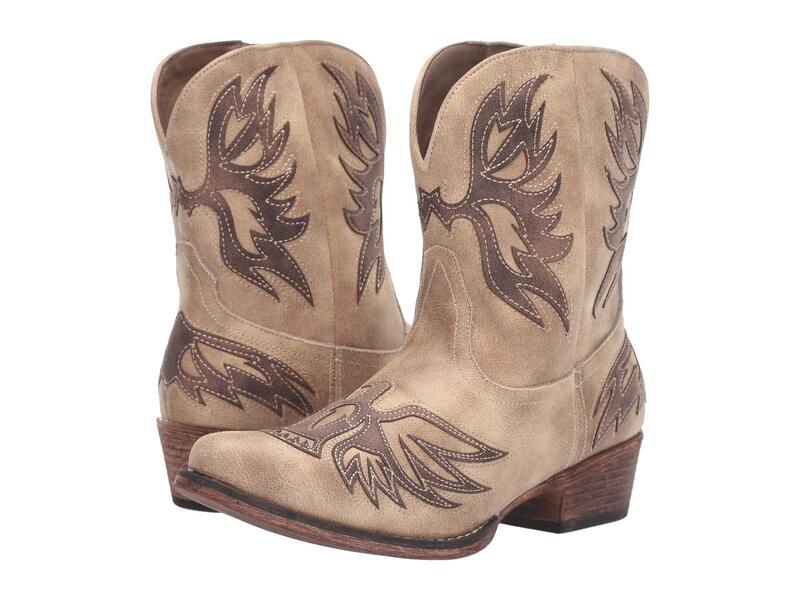 ローパー レディース シューズ ブーツ・レインブーツ Roper Amelia Vintage Beige F ベージュ