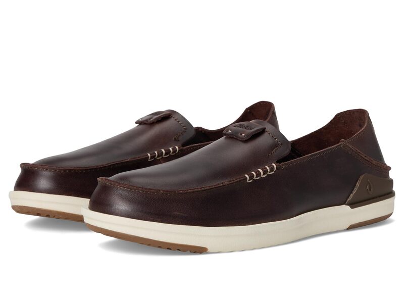 オルカイ メンズ シューズ スリッポン・ローファー OluKai Kakaha Dark Java/Dark