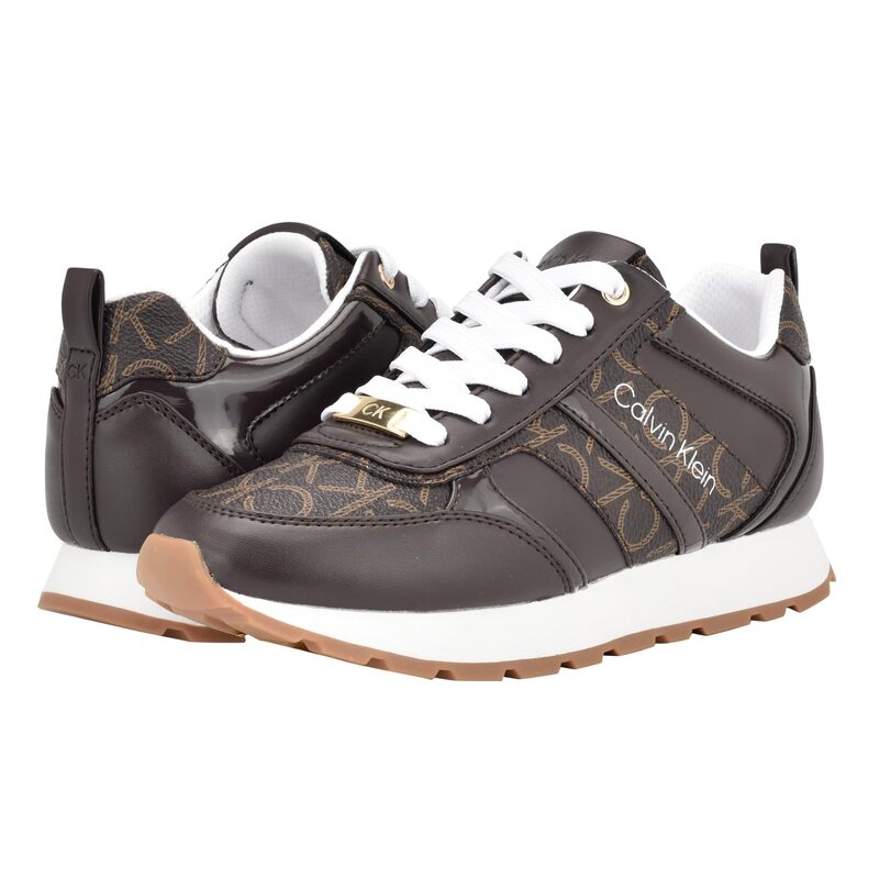 カルバンクライン レディース シューズ ヒール Calvin Klein Carlla Medium Brown Mu ブラウン