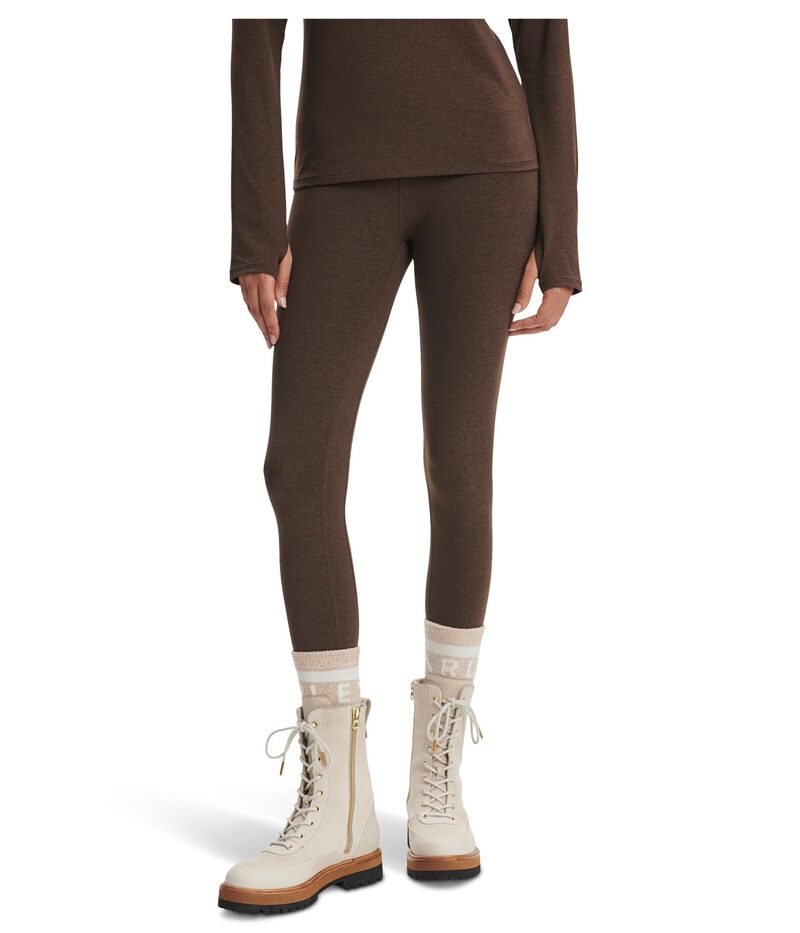バーレイ レディース ボトムス カジュアルパンツ レギンス Varley Always Warm Base Layer Leggings Deep Chocolate チョコレート