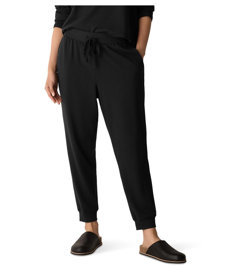 エイリーンフィッシャー レディース ボトムス カジュアルパンツ トラックパンツ パイル アンクル Eilee..