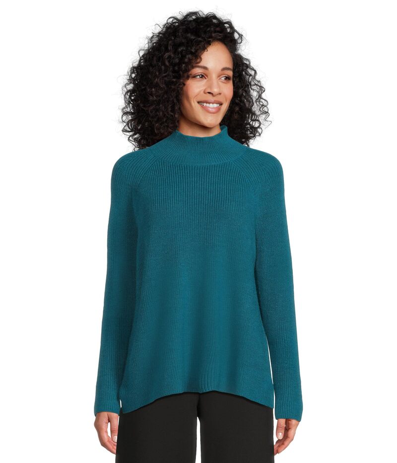 エイリーンフィッシャー レディース アウター ニット・セータートルネック Eileen Fisher Merino Turtl..