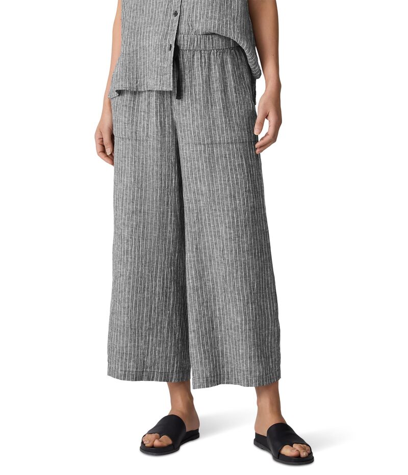 エイリーンフィッシャー レディース ボトムス カジュアルパンツ クロップド Eileen Fisher Wide Croppe..