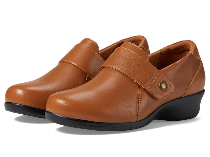 プロペット レディース シューズ ヒール Propet Wallis Caramel