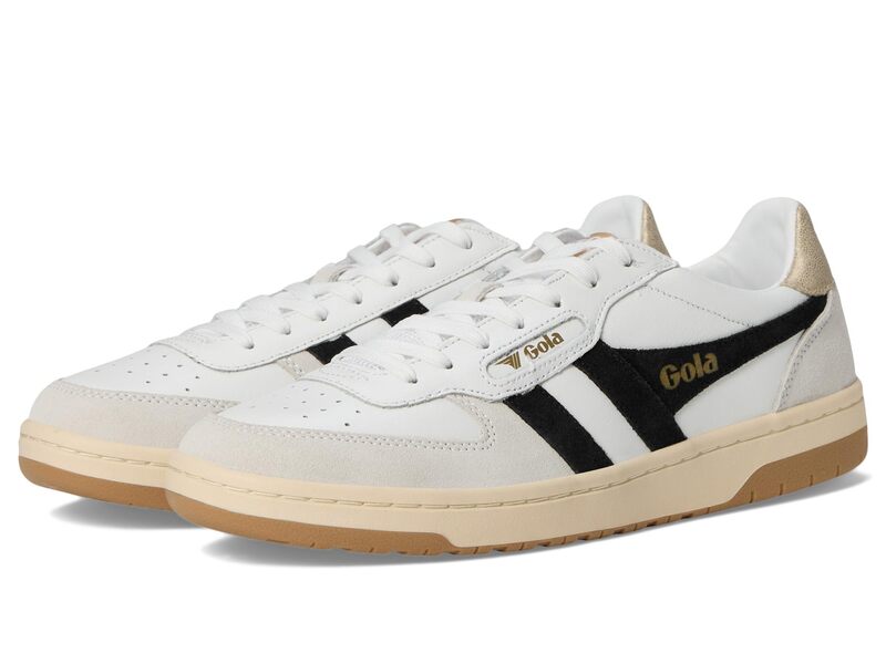 ���� ��ǥ����� ���塼�� ����åݥ󡦥����ե��� Gola Hawk White/Black/Gol �ۥ磻��