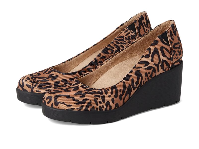 ナチュライザー レディース シューズ ヒール Soul Naturalizer Aboutime Leopardark Br アニマル