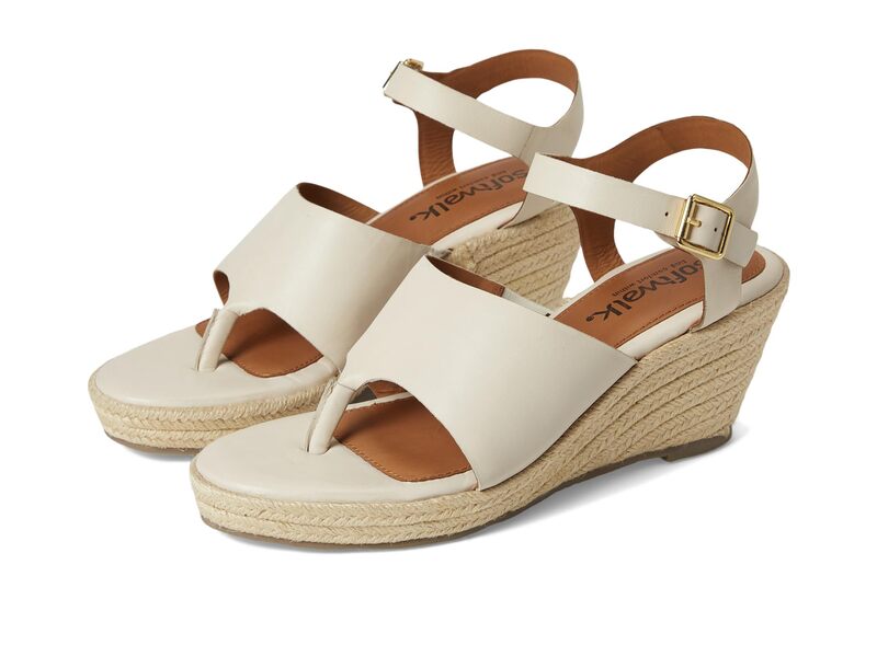 ソフトウォーク レディース シューズ ヒール SoftWalk Hilo Ivory アイボリー