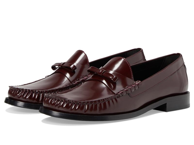 スチュアート ワイツマン レディース シューズ スリッポン・ローファー Stuart Weitzman Lottie Bow Loafer Dark Caber...