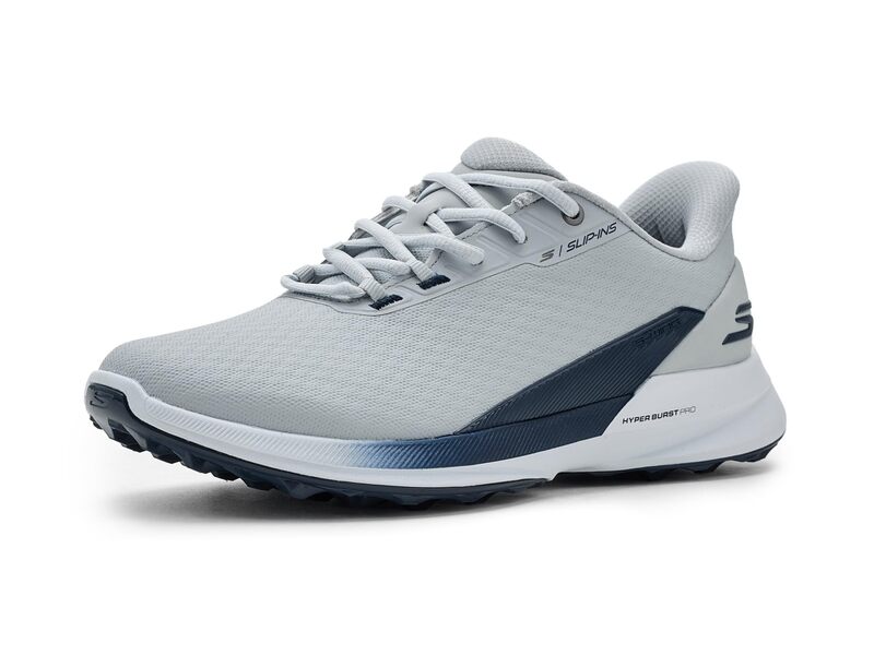SKECHERS - スケッチャーズ メンズ シューズ スニーカー Skechers GOLF Pure SI Gray/Navy グレー