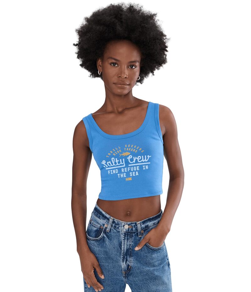 ソルティークルー レディース トップス シャツ Salty Crew Unscripted Tank Blue ブルー
