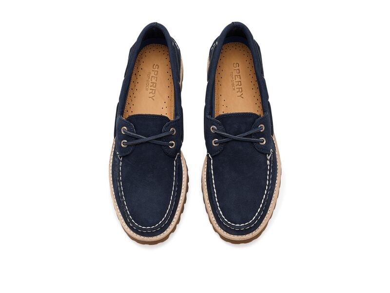 スペリー レディース シューズ Sperry A/O 2-eye Low Lug Navy ネイビー 2