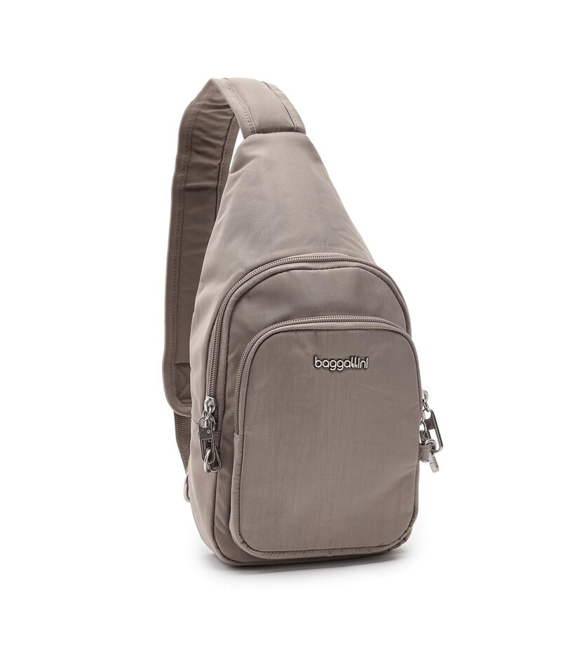 バッガリーニ レディース バッグ Baggallini Securtex Anti-Theft Daytripper Sling Moonrock