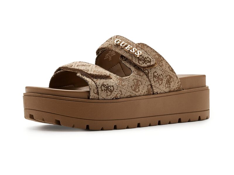 ゲス レディース シューズ スリッポン・ローファー GUESS Faxon Medium Brown ブラウン